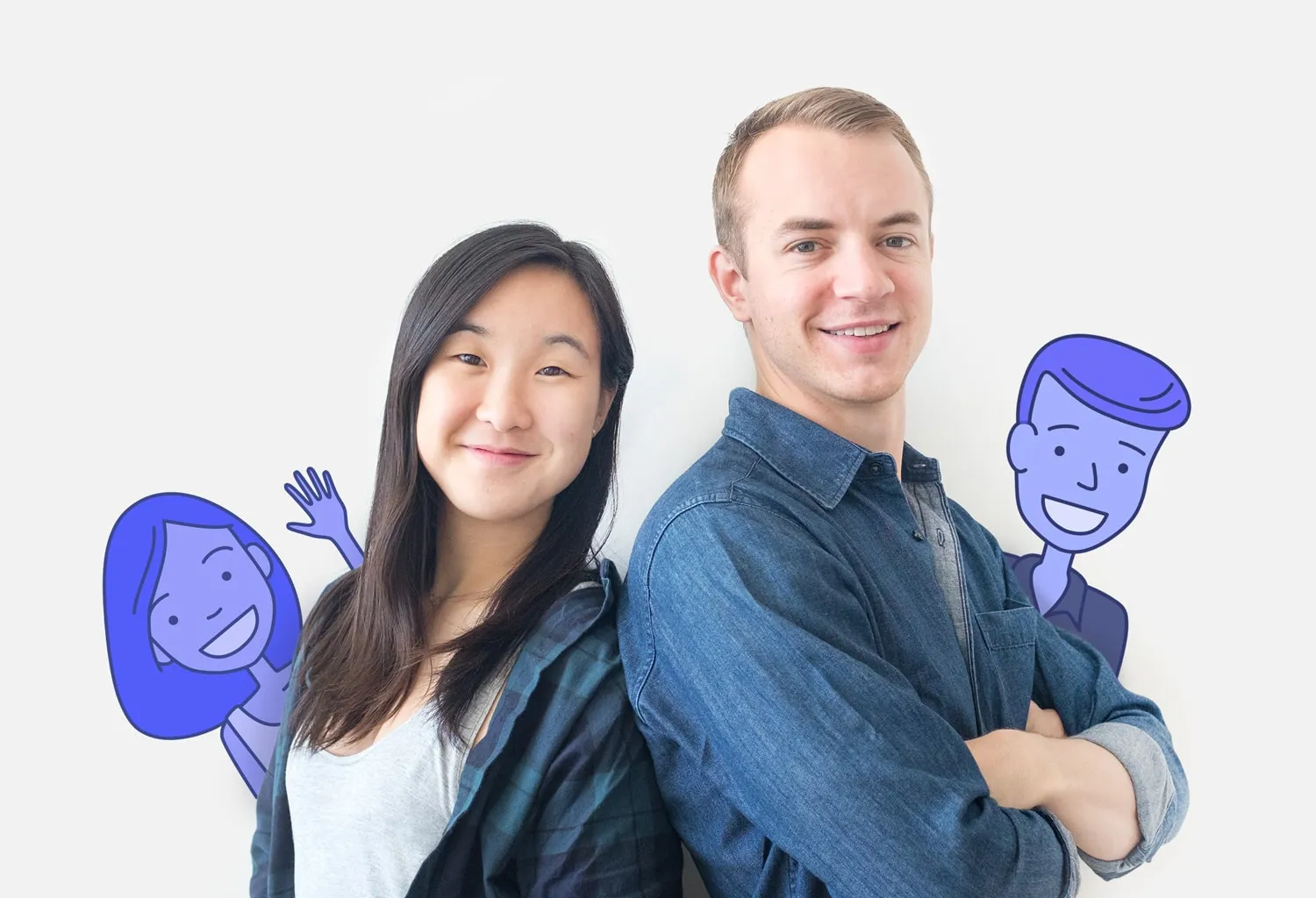 Canny founders Sarah Hum and Andrew Rasmussen