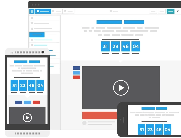 LeadPage’s 100% mobile responsive landing pages also work effortlessly on iPhones, iPads, and Android devices, to ensure that everyone can navigate them.