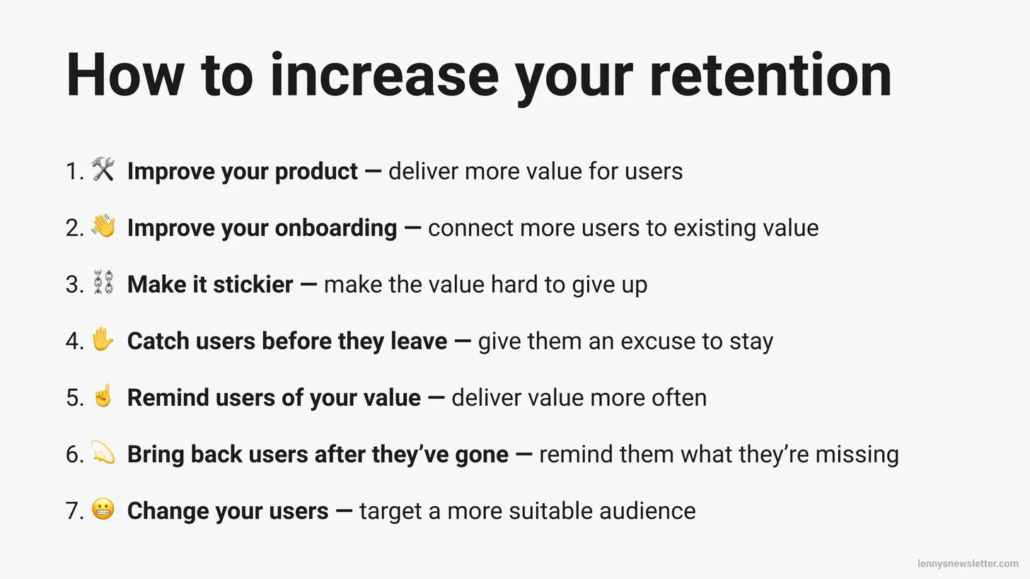 https://www.lennysnewsletter.com/p/how-to-increase-your-retention-issue