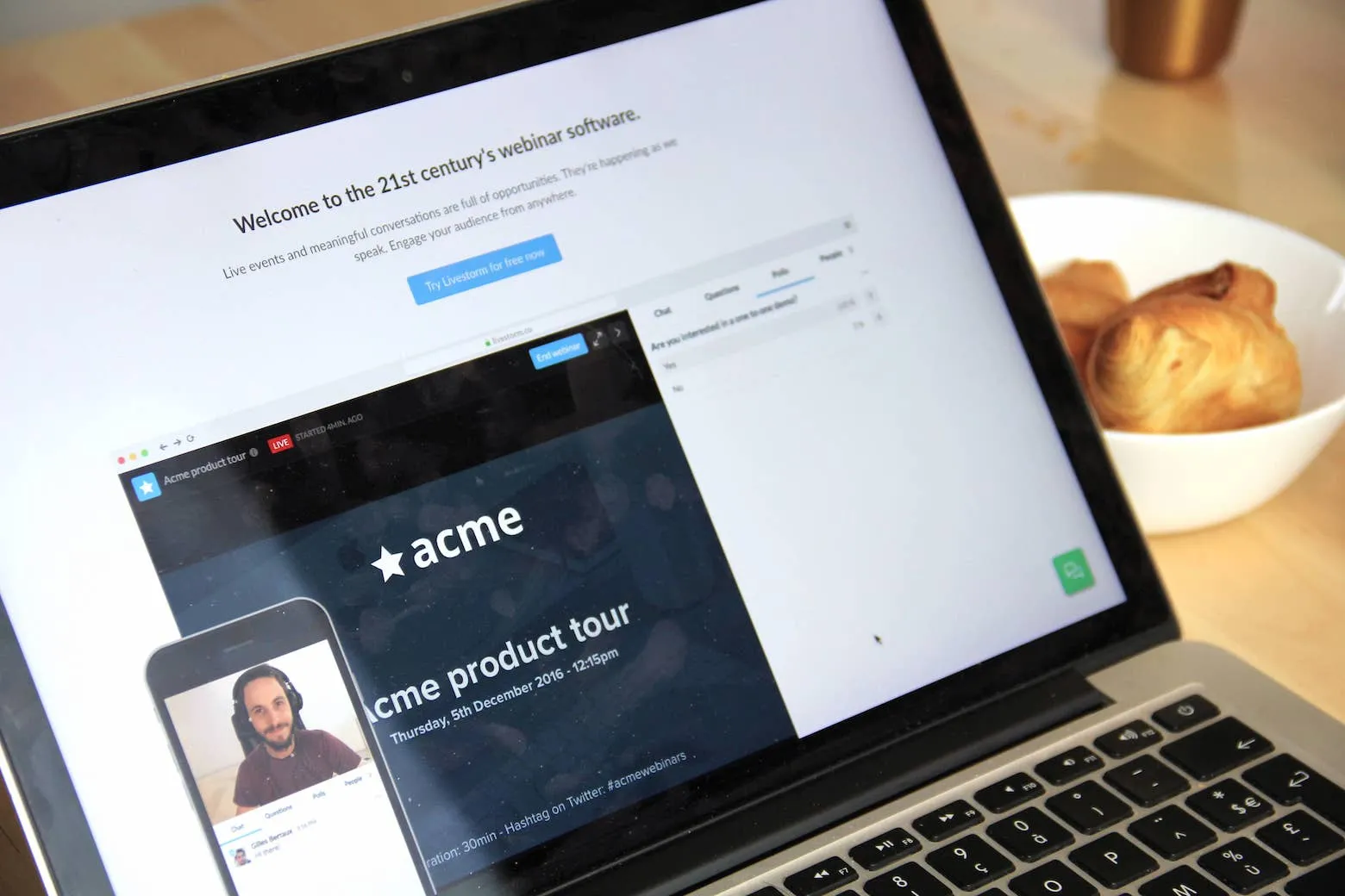 Livestorm helps businesses run better more engaging webinars.