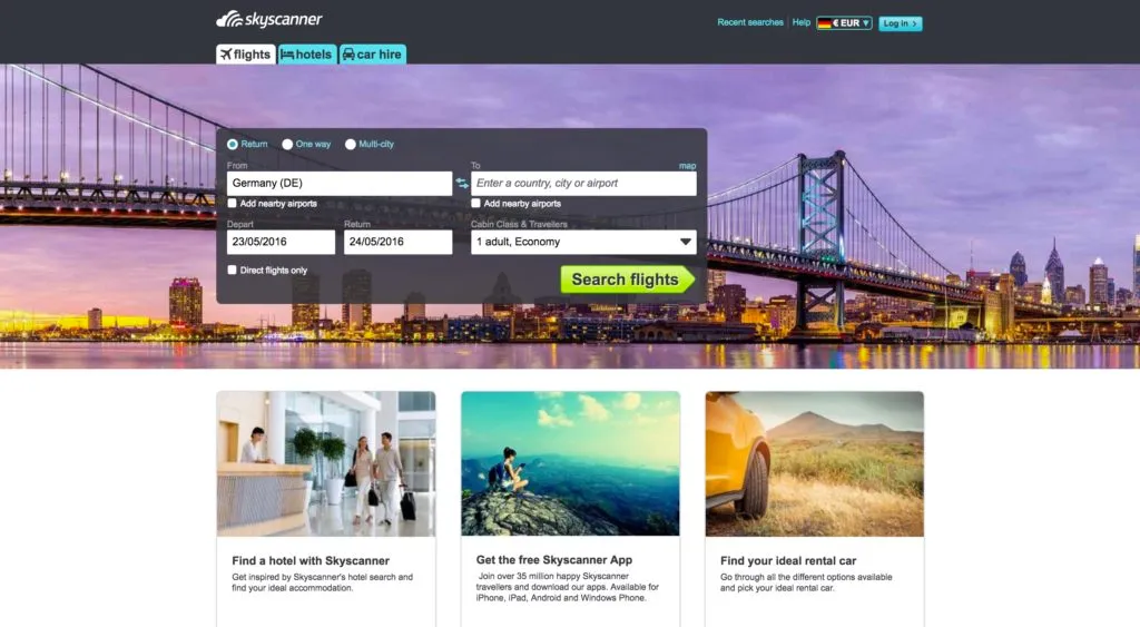 Trip-booking scenarios are just one use case for the Cronofy product. Cronofy drives the calendar features of Skyscanner, for exactly this reason.