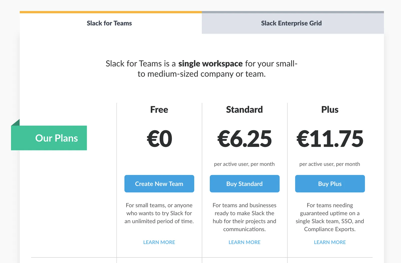 Slack's free plan can technically be used forever. But it's quite a