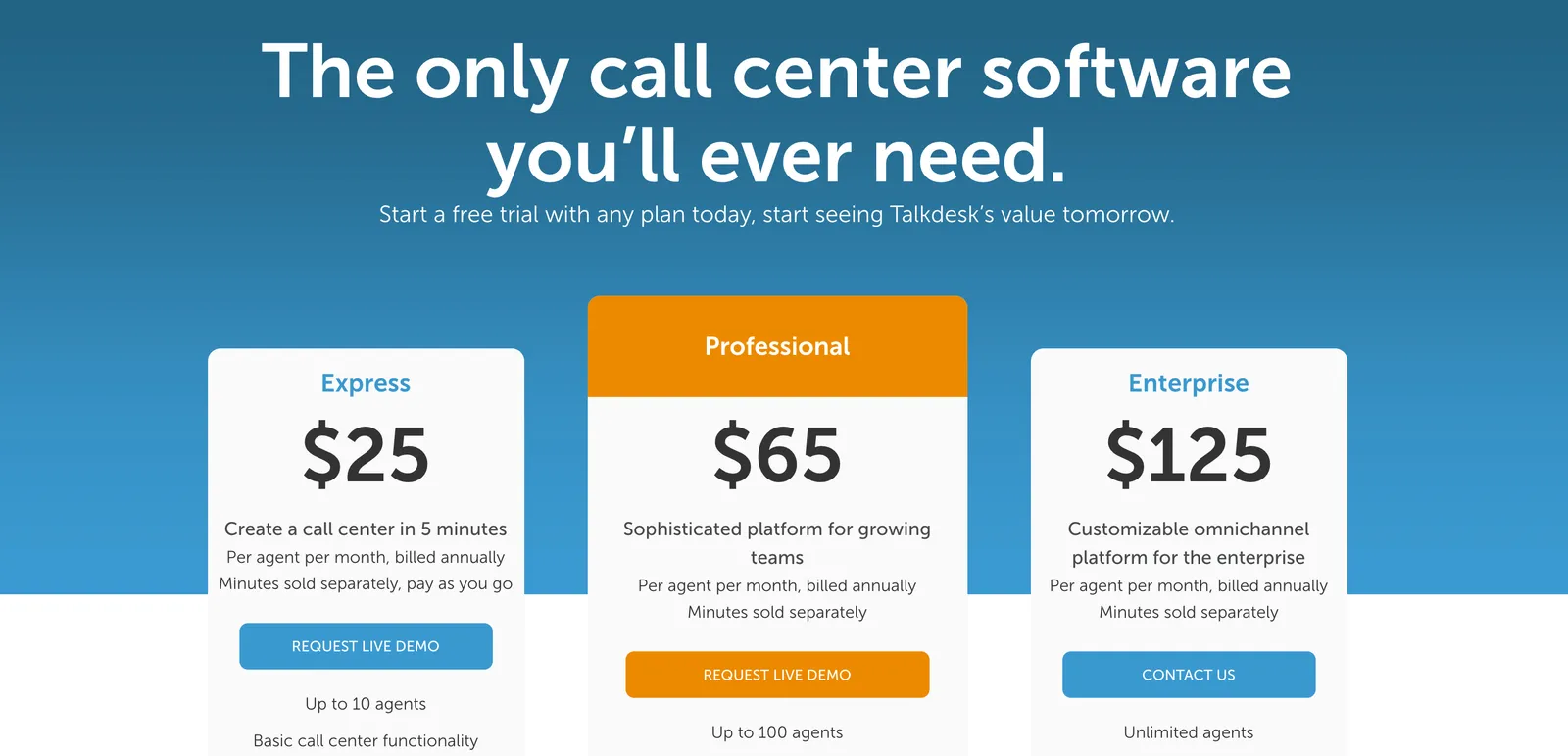 View the page at talkdesk.com/pricing